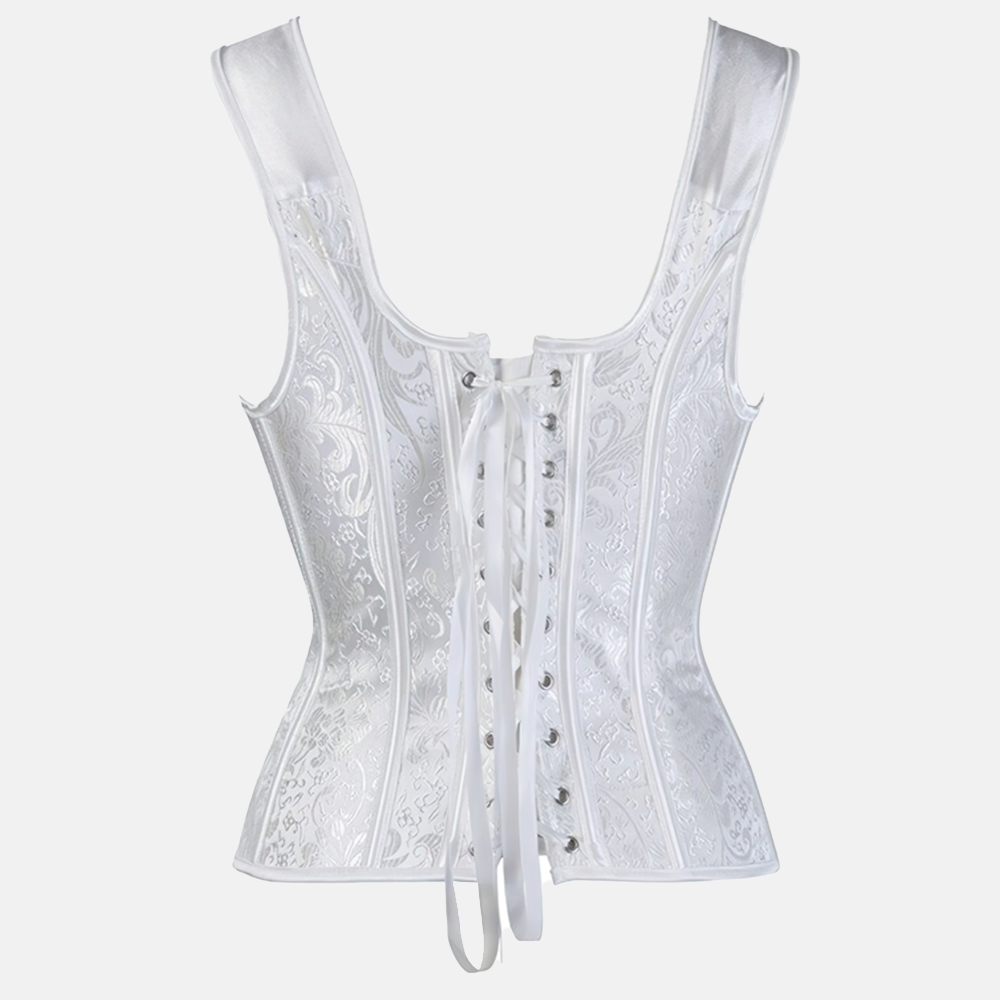 Corset bustier avec bretelles zoom dos