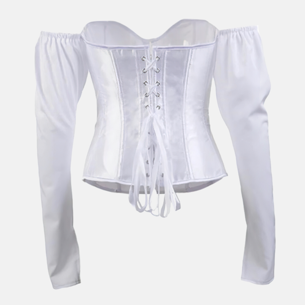Corset bustier habillé zoom dos