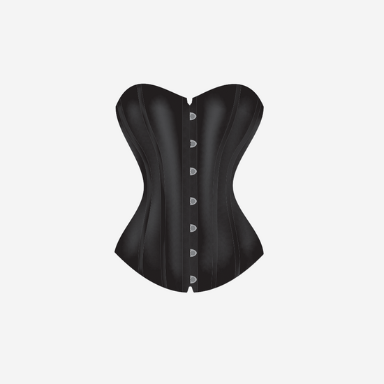 Illustration d'un corset bustier