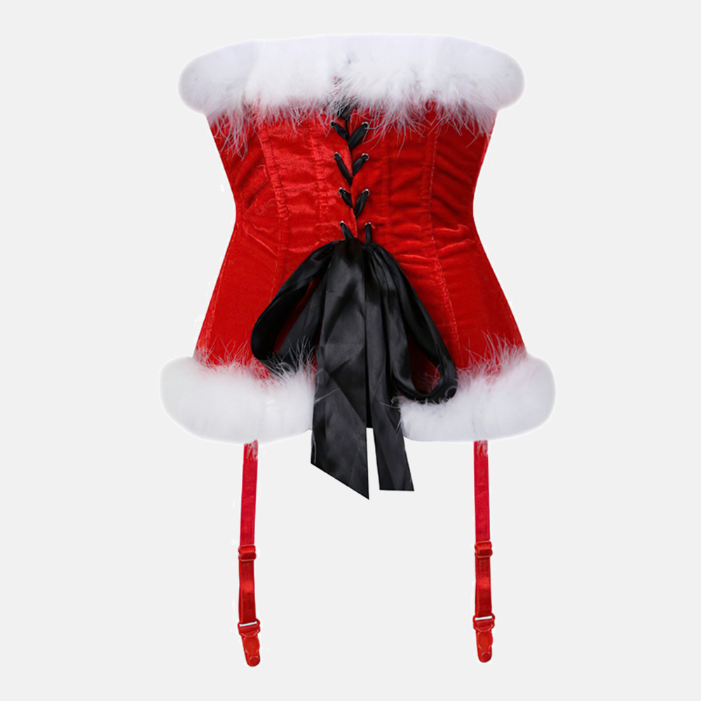 Corset de Noël zoom dos