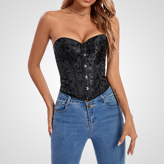 Bustier corset court