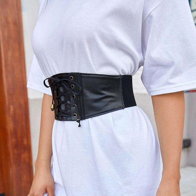 Ceinture effet corset vue de profil