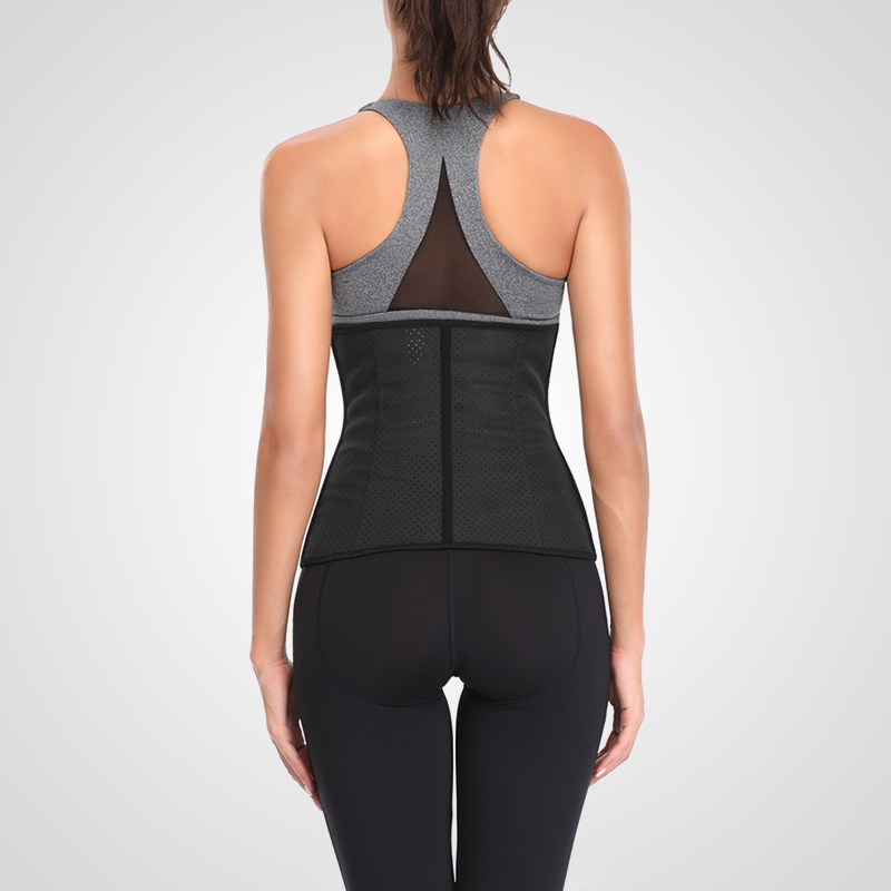 Corset minceur gainant vu de dos