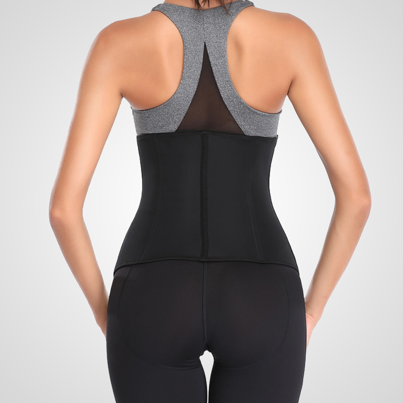 Gaine minceur latex vue de dos