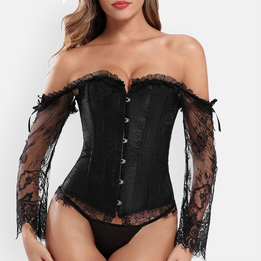 Bustier corset noir