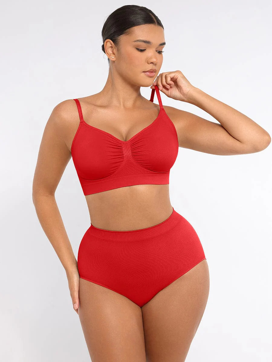 Culotte gainante rouge