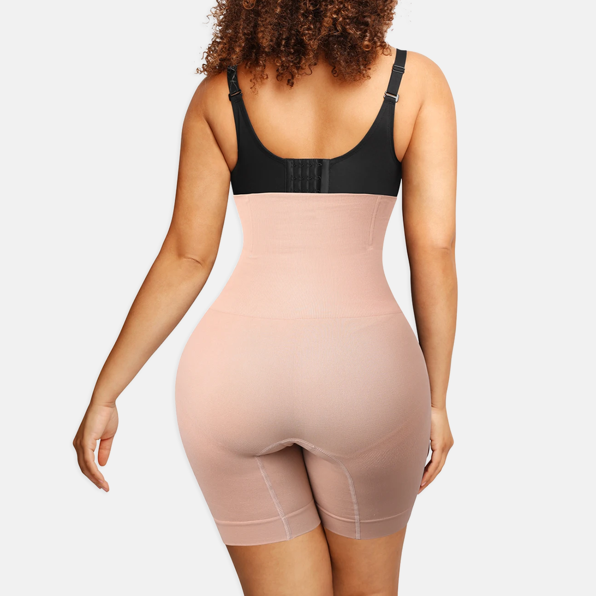 Panty gainant amincissant taille haute vu de dos