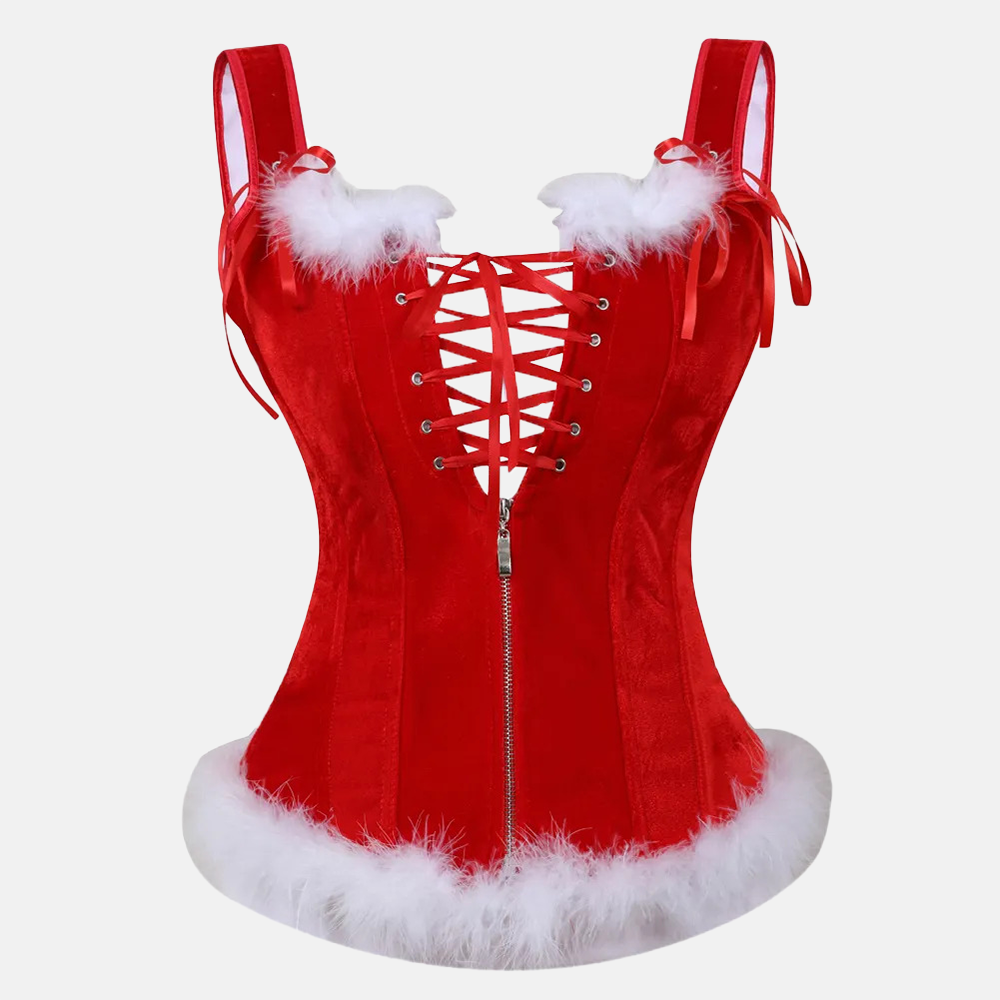 Sexy santa corset