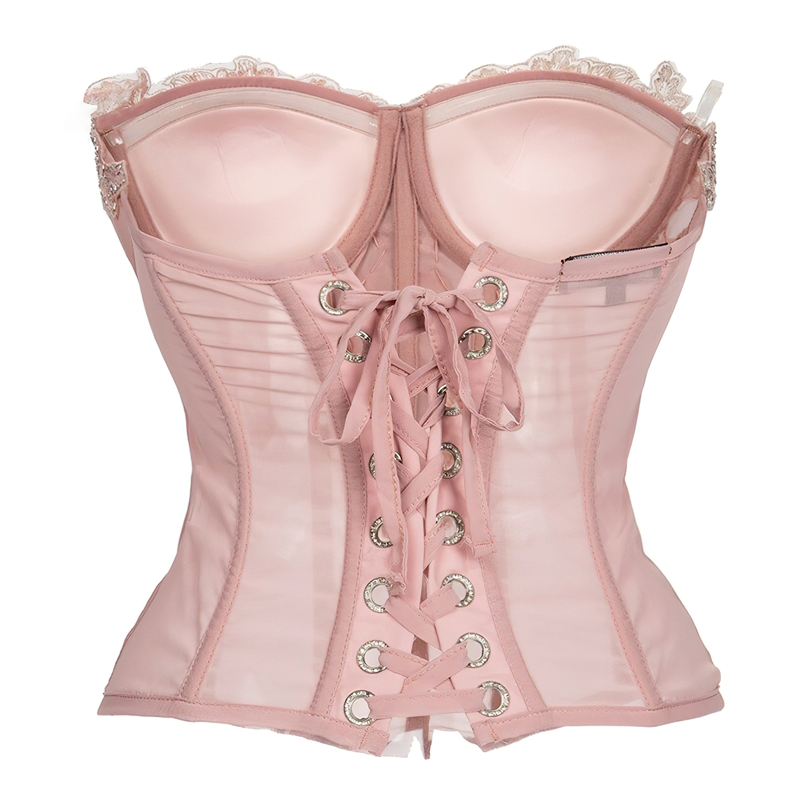 Bustier corset rose p le Passion Corset
