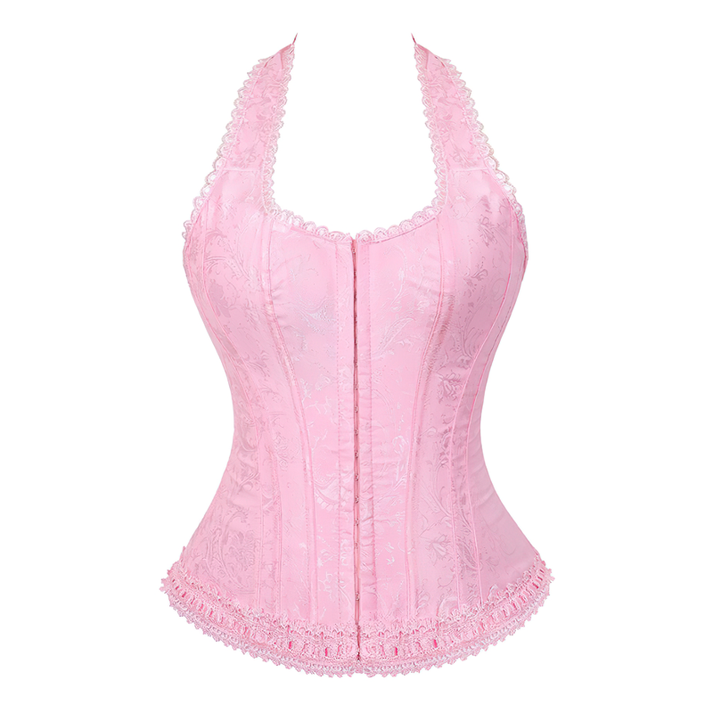 Bustier corset rose poudré Passion Corset