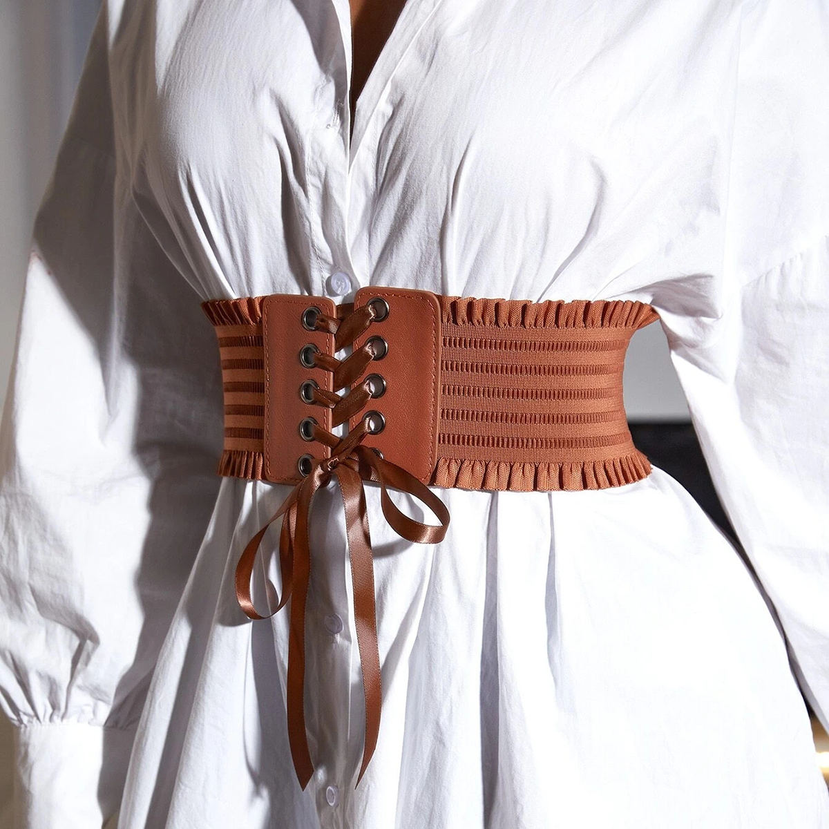 Pectoral de cuero con cintura - La Forja de Prometeo Pectoral de cuero con cintura - La Forja de Prometeo