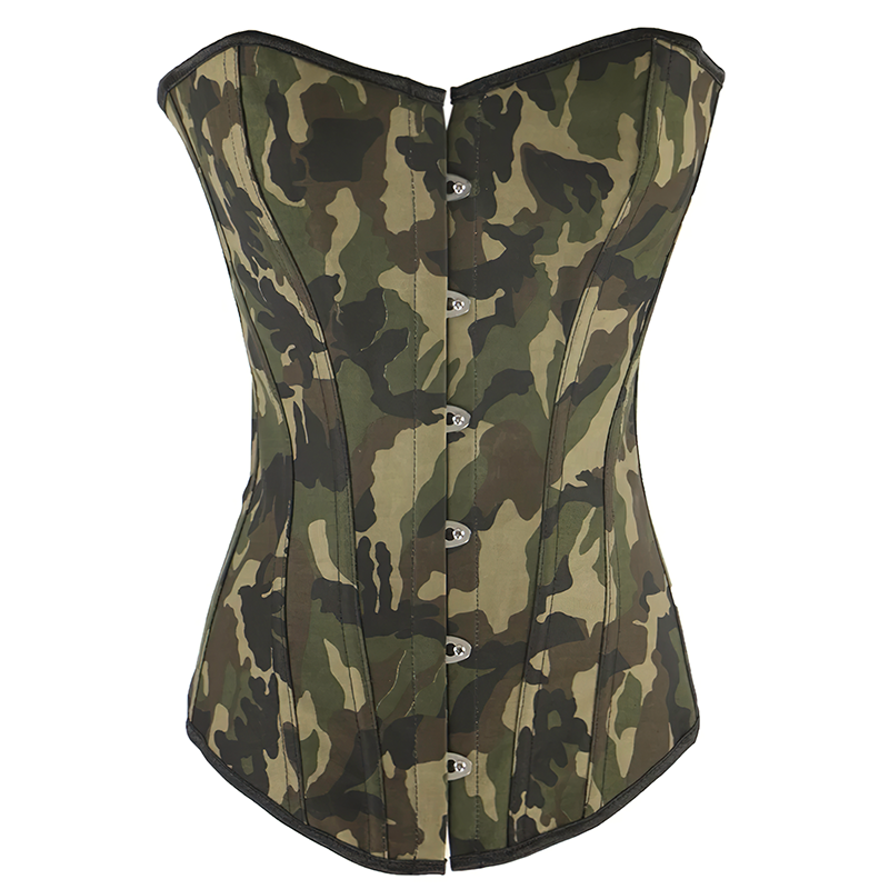Corset camouflage vu de face