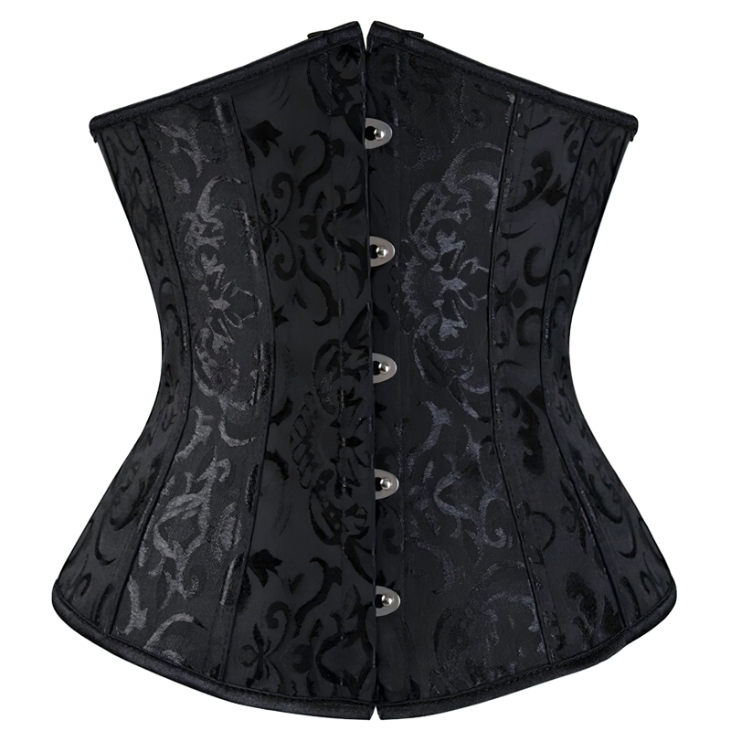 Zoom sur un corset victorien vu de face