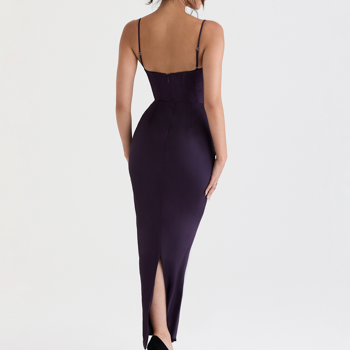 Robe à corset vue de dos