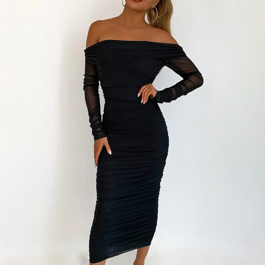 Robe corset tulle
