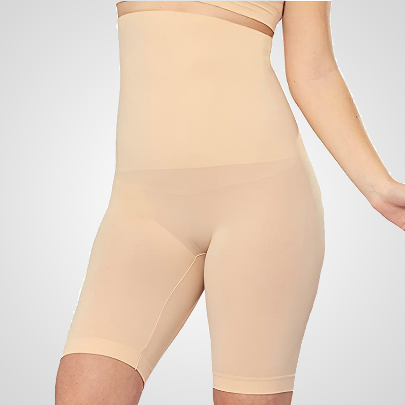 Short gainant beige vu de face